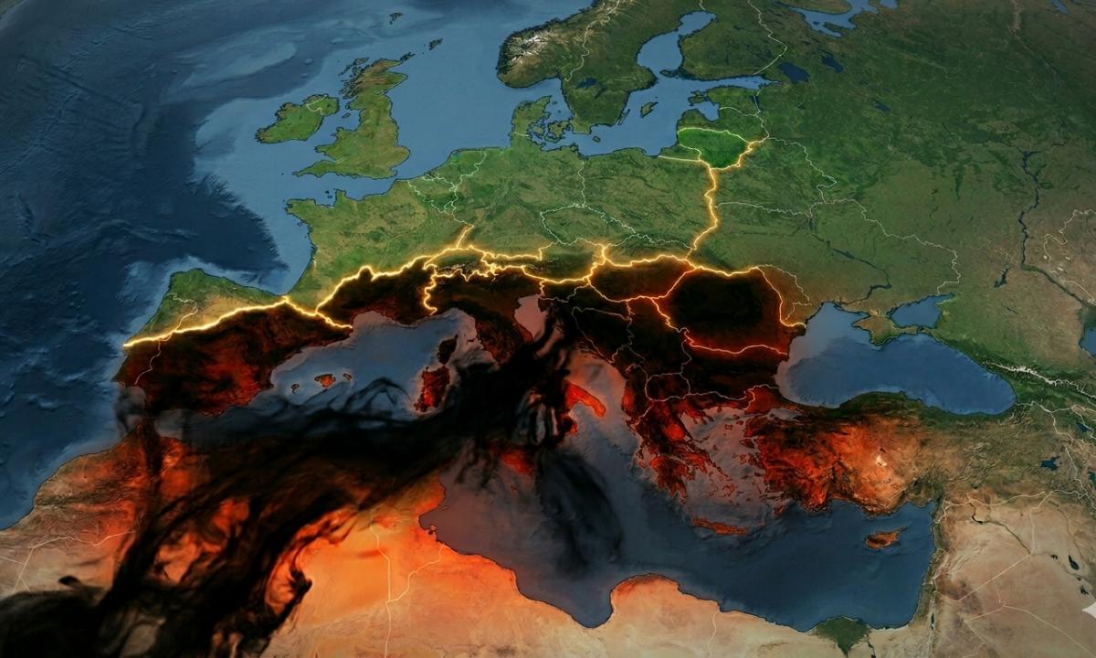 Veiksmas prasideda: „Afrikos karščio liežuvis“ jau pasiekė mūsų kaimynus. Kurioje pusėje liks Lietuva