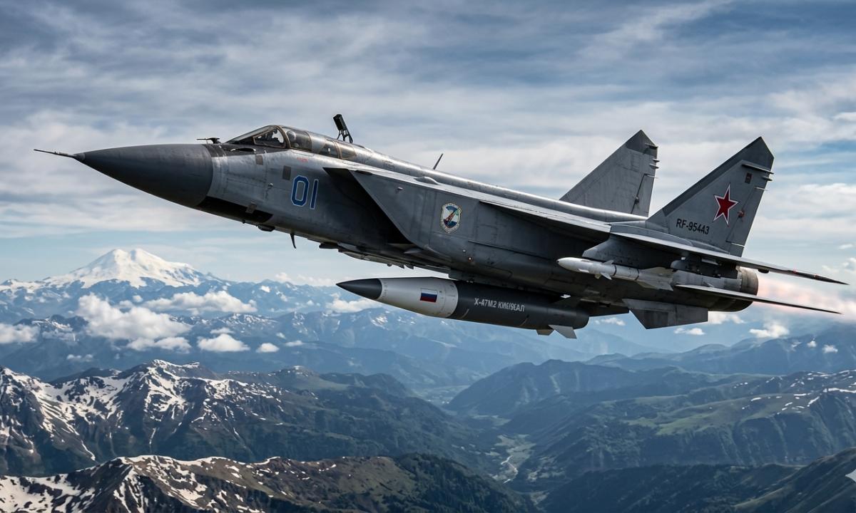 [ŽT] Svarbus pranešimas: „MiG-31K“ lėktuvai perkelti arčiau Ukrainos