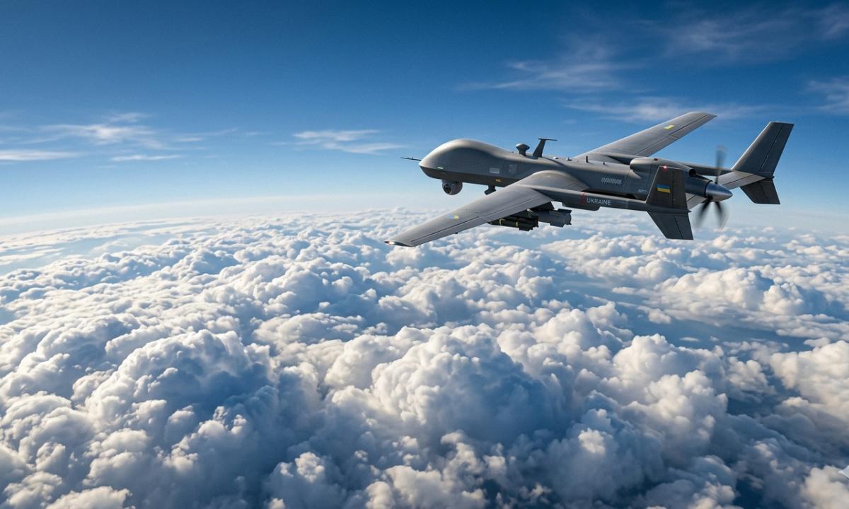 Ukrainiečiai atkasė 177 metų senumo technologiją: dabar „kerta“ iš 8 km aukščio