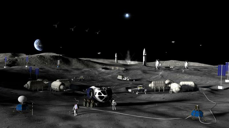 NASA Mėnulio bazė