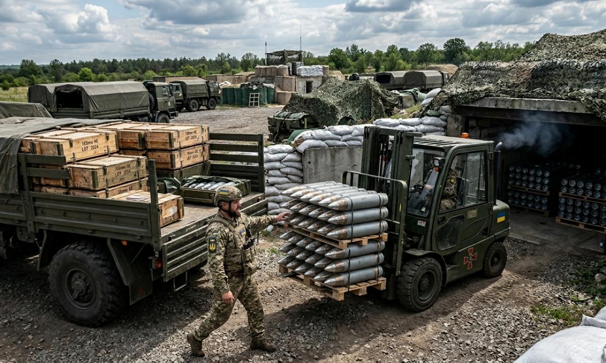 Ginklų upė teka į Ukrainą. Niekas nežino, iš kur jie atkeliauja