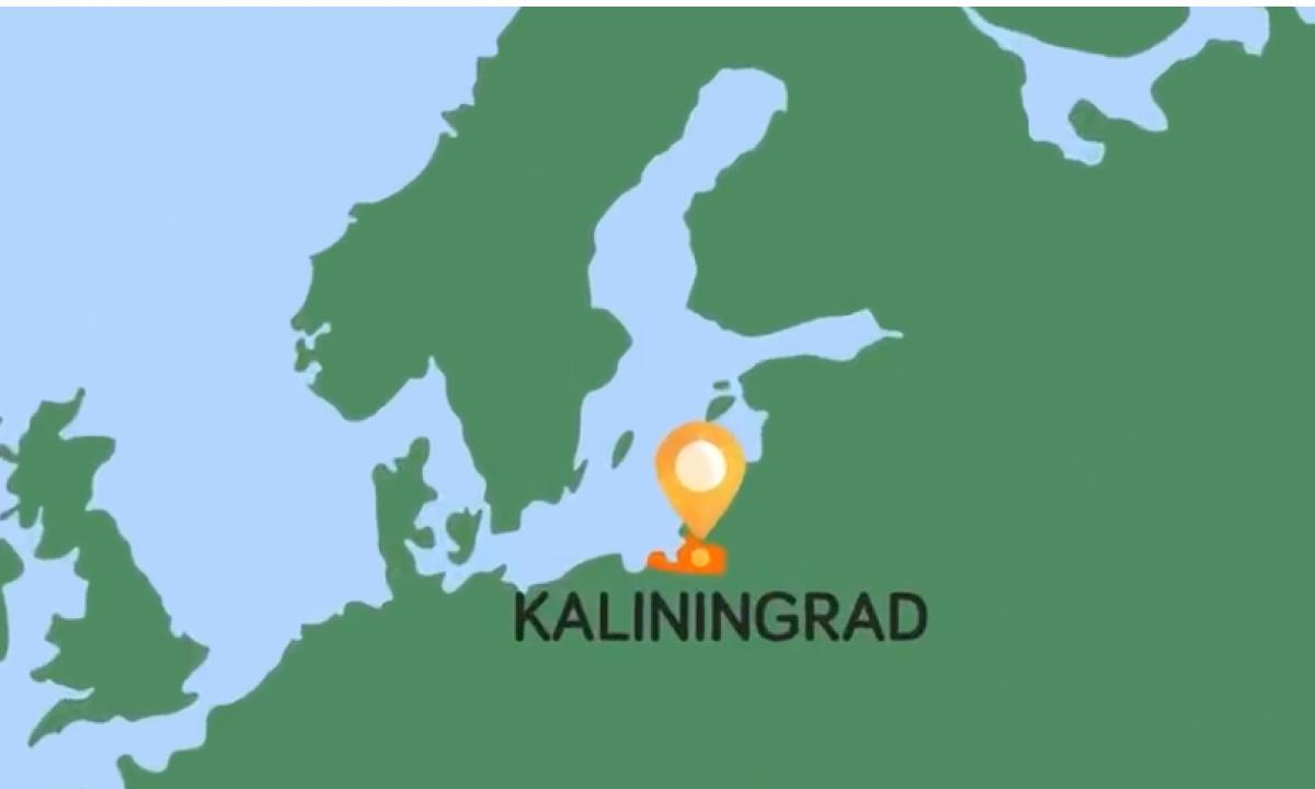 Pačiame Kaliningrado centre: galingas signalas