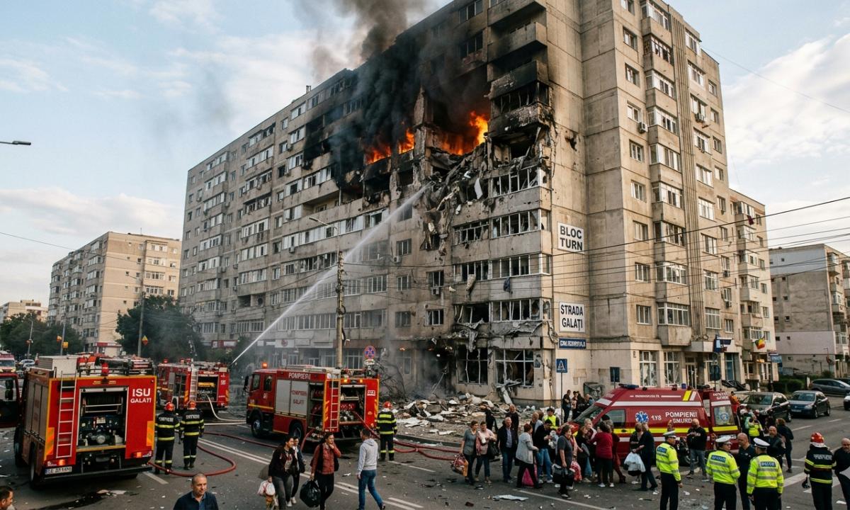 Rusų dronas atakuoja taikius gyventojus. Ir tai ne Ukraina (Video)