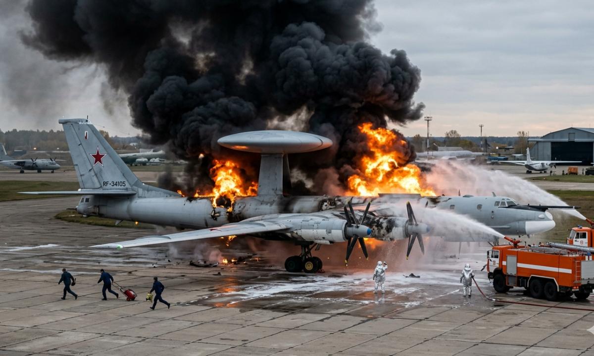„Tu-142“ krenta kaip lapai: vėl „Voratinklis“? (Foto)
