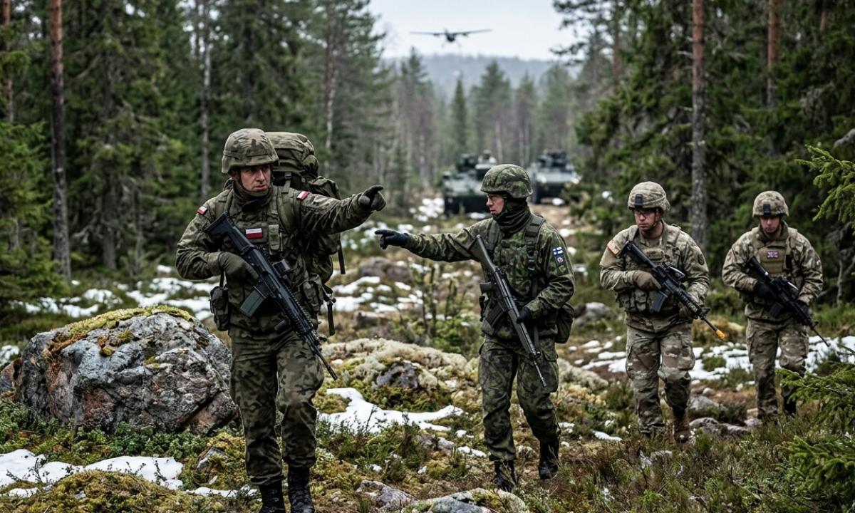 Tik 30 km nuo Rusijos. NATO pasirinko šią vietą ne be reikalo