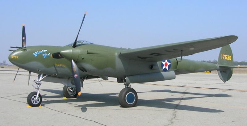 P-38 Lightning, žinomas kaip Glacier Girl