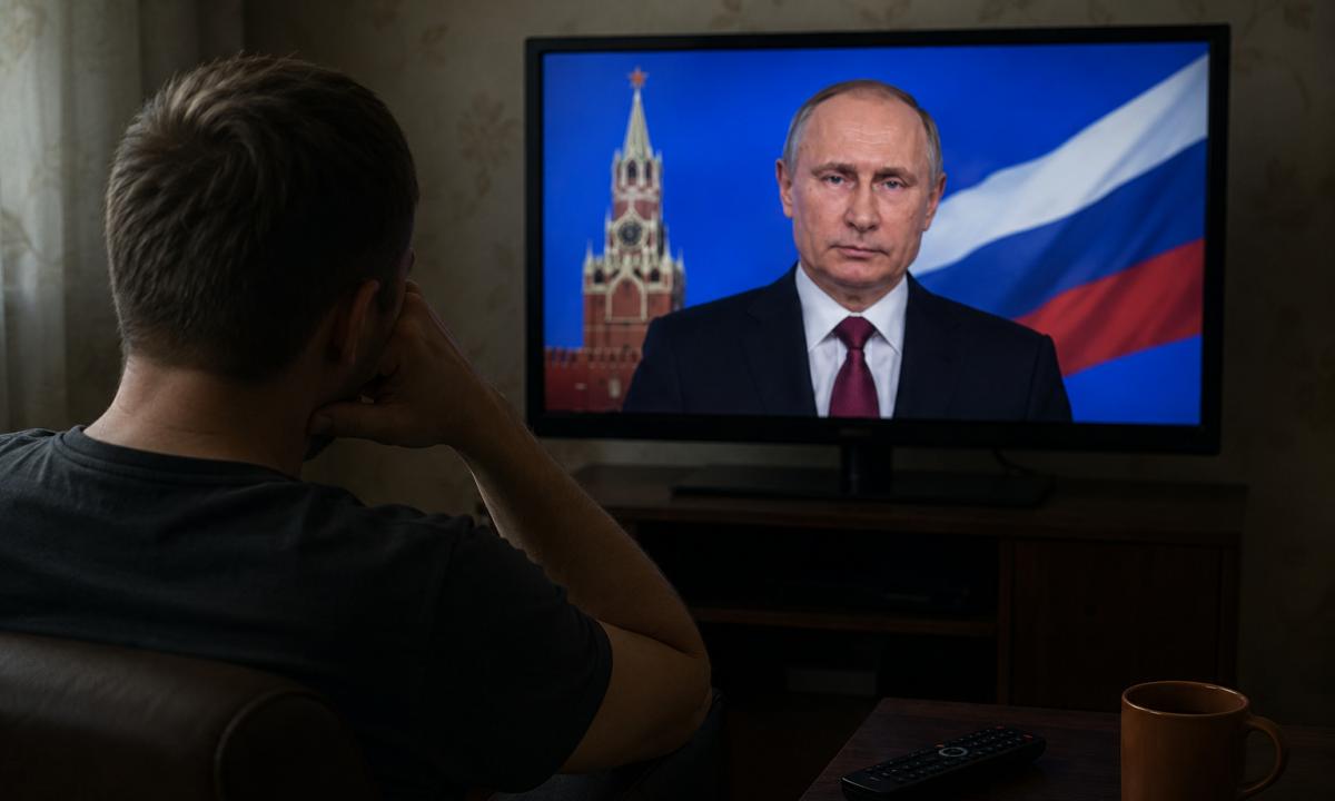 „Mums atsibodo jų melas ir veidai“: rusai masiniu bėgimu nuo ekranų griauna Kremliaus televiziją