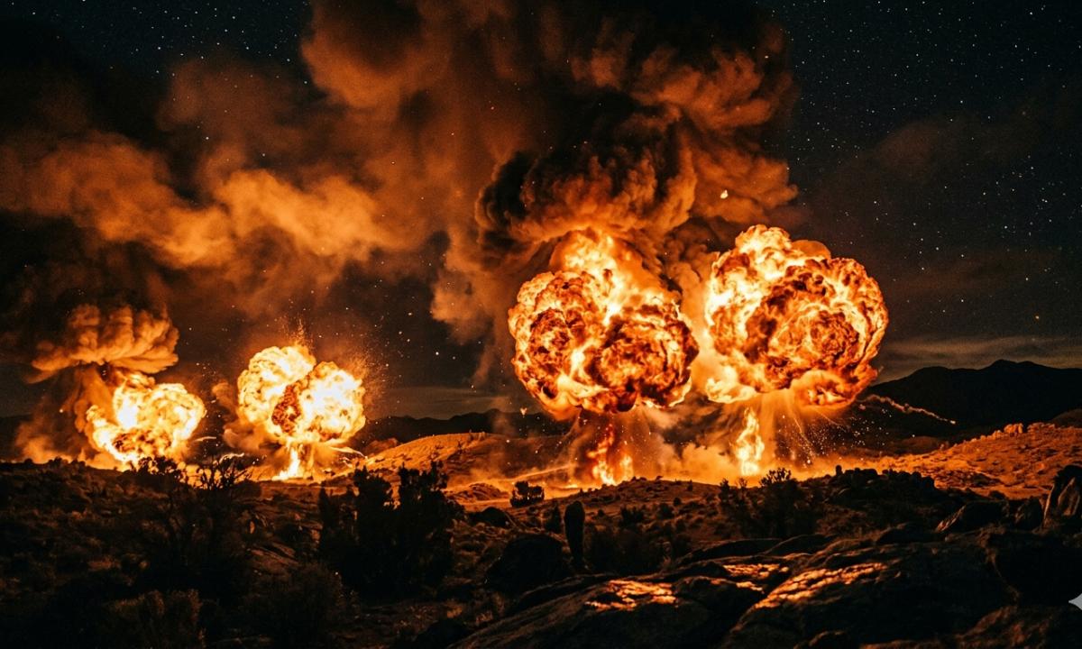 02:05 val.: Krymas virto ugnies kamuoliais (Foto)