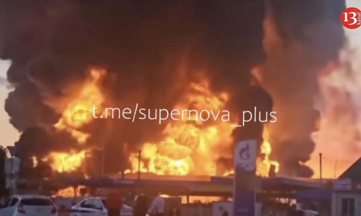15 000 kubų – vienu ypu! Rusai vėl skaičiuoja, kiek visko sudegė (Video)