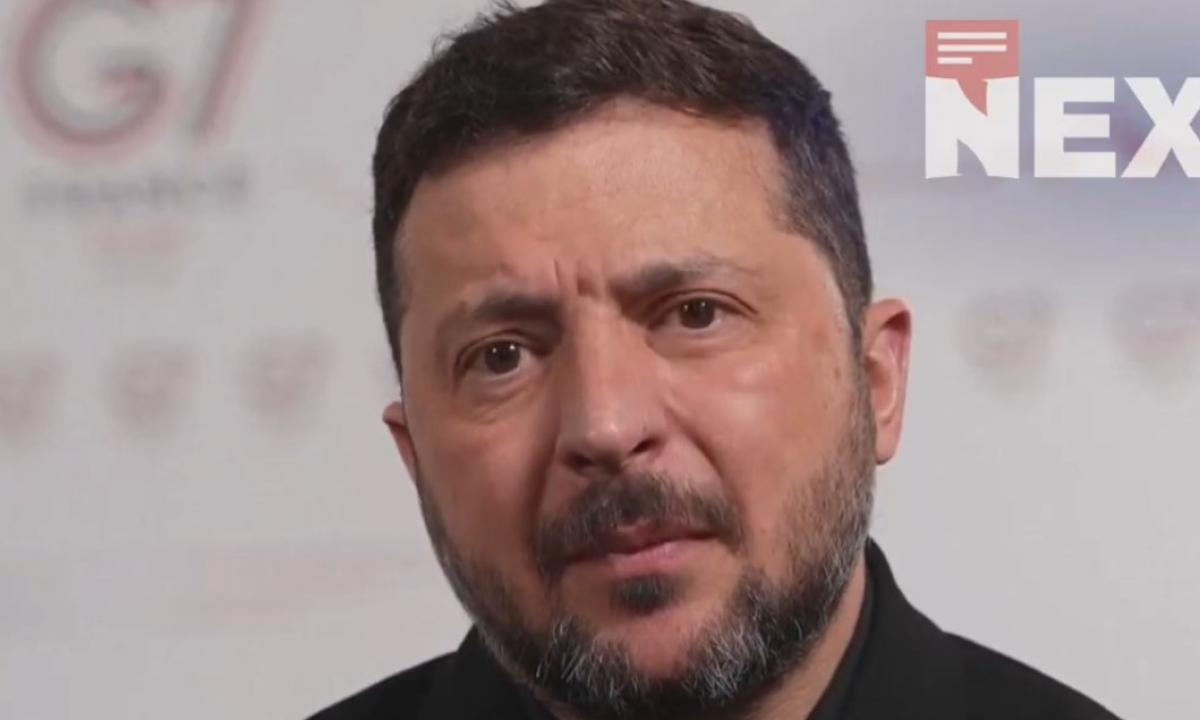 Tiesiai į kamerą! Po šių žodžių Zelenskis pravirko (Video)