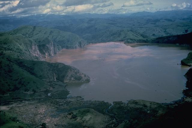 Nyoso ežeras po tragedijos, 1986 m.