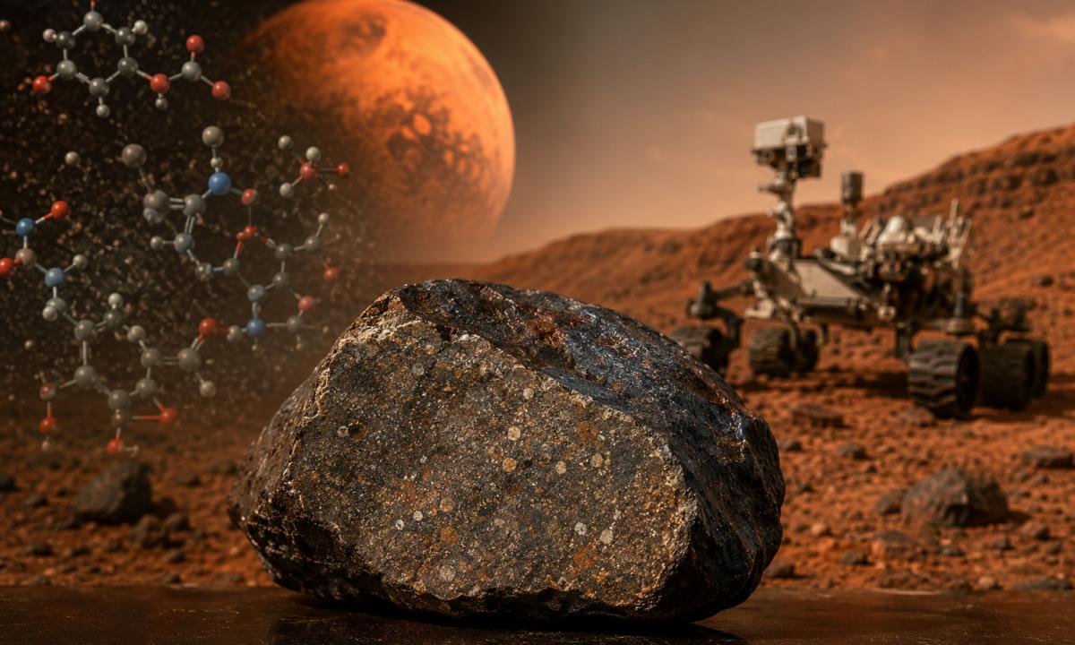 Mokslininkai prapjovė iš Marso atskridusį meteoritą. Viduje rado tai, ko niekas nesitikėjo