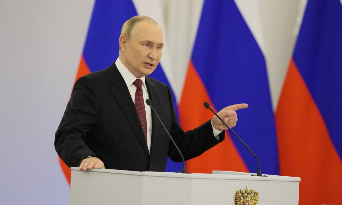 Putinas dabar prabilo apie karą su NATO (Video)