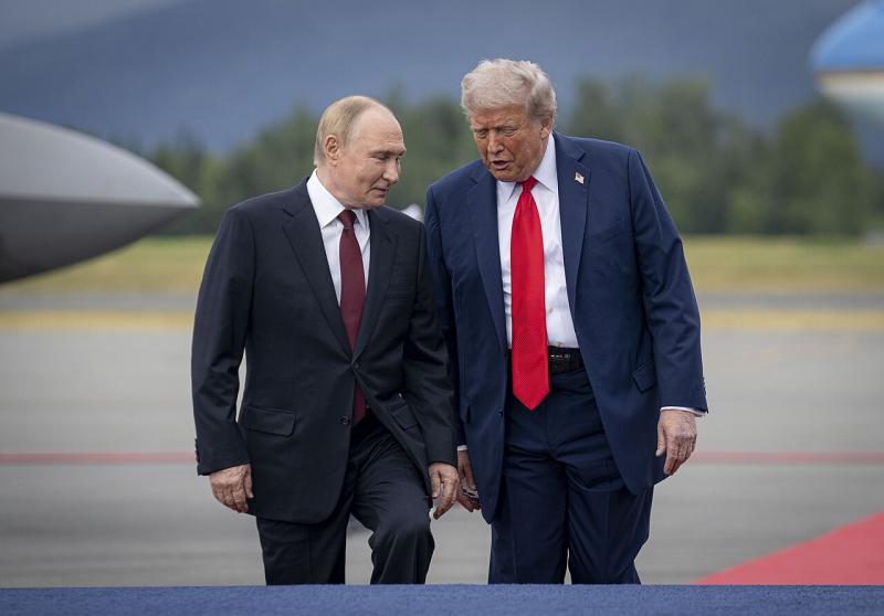 D. Trumpas ir V. Putinas
