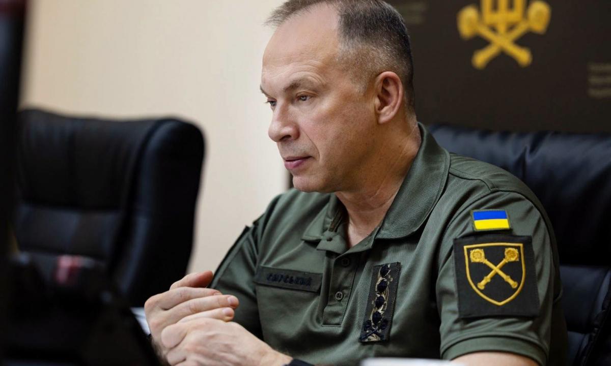 Syrskis apie lūžio tašką kare