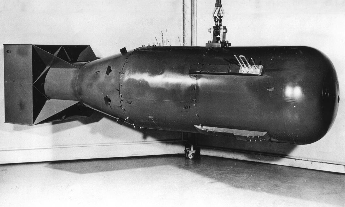 Lemtingas parašas: priimtas sprendimas numesti atomines bombas 