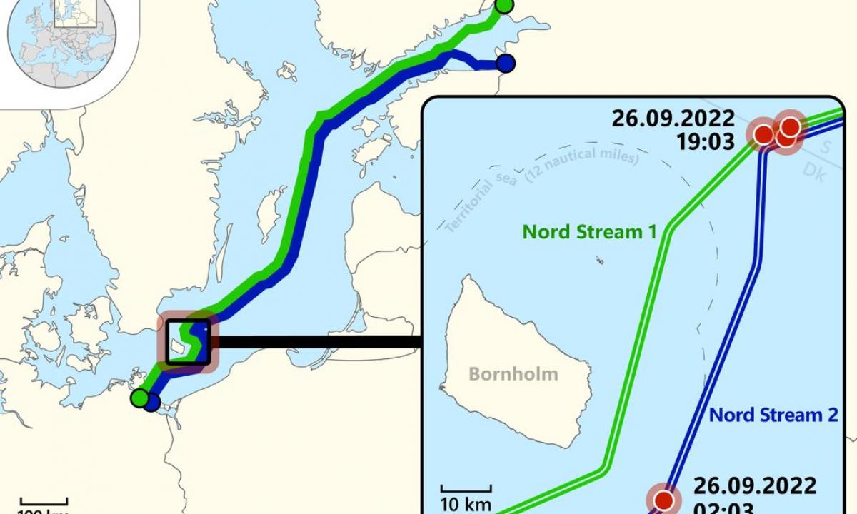 Įrodymai yra „visiškai įtikinami“: Vokietija skelbia „Nord Stream“ sprogdinimų vadą ir jo lemtingą klaidą