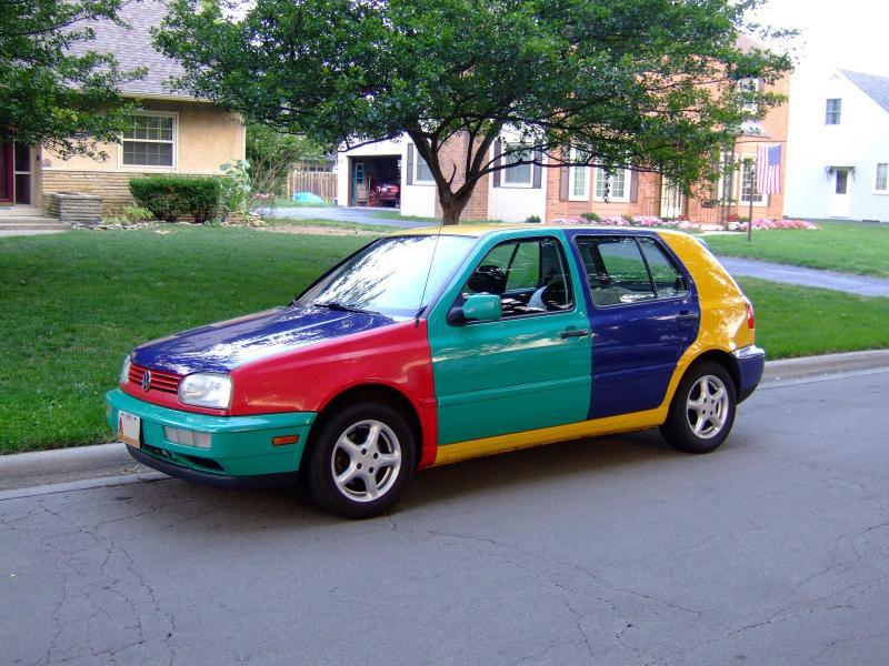 Volkswagen Golf Harlequin