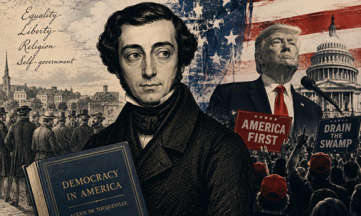 JAV sukanka 250 metų. Kodėl Alexis de Tocqueville'is vis dar geriausiai paaiškina Ameriką