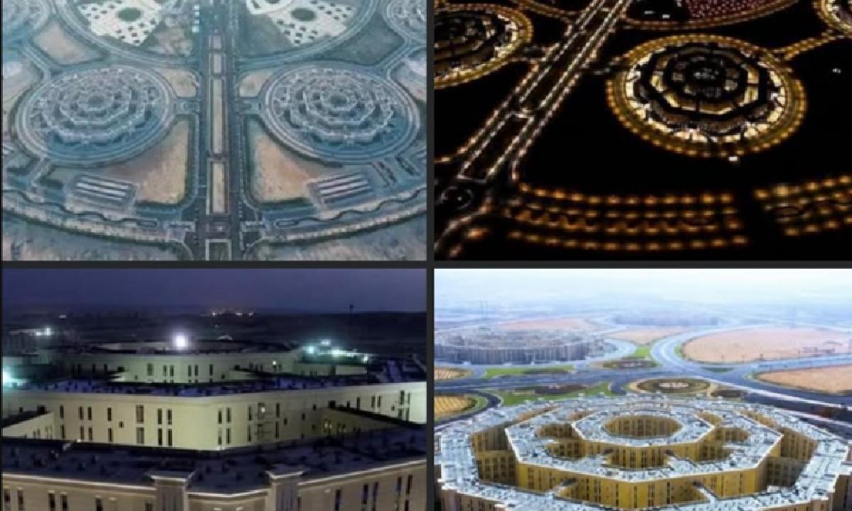 Pentagone, pasitrauk į šalį! Egiptas atidaro milžinišką Oktagoną. 8x didesnis!