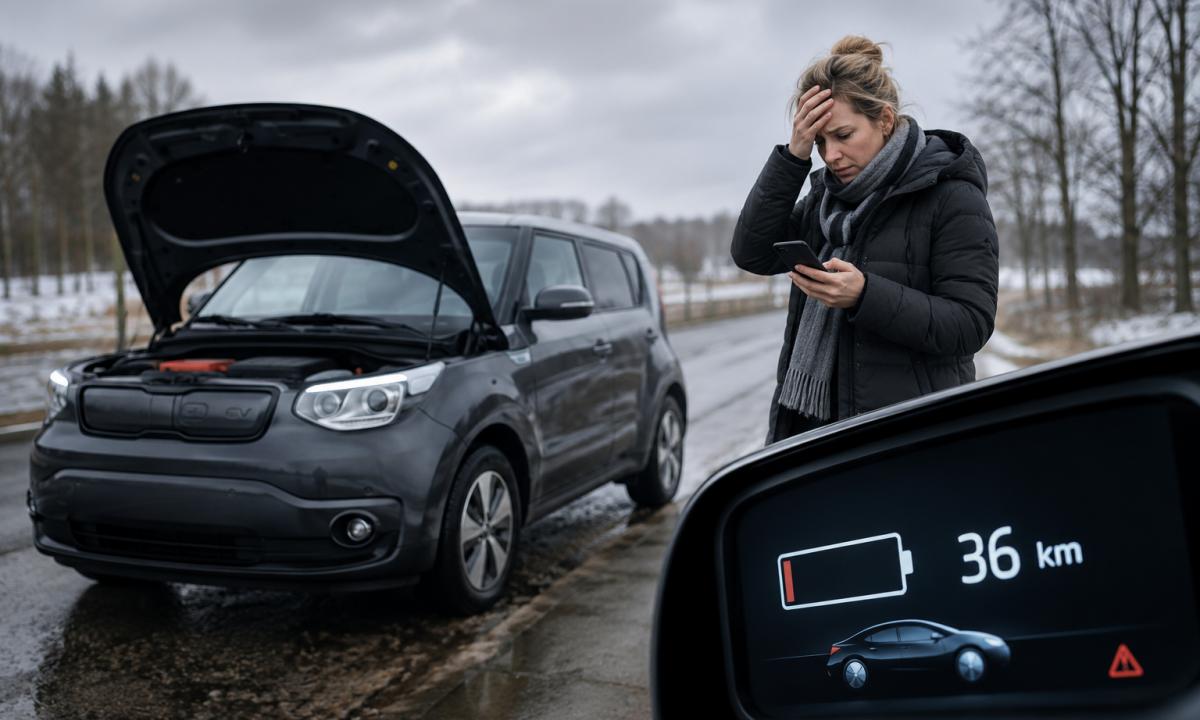 Šaltas dušas: naujai įsigytas elektromobilis galėjo nuvažiuoti tik 36 km