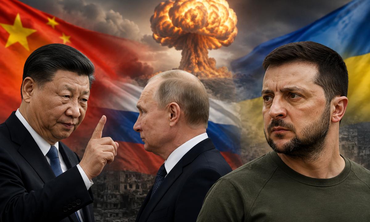 Kinija pateikė Rusijai ultimatumą. Fone – mirtini ginklai Ukrainoje