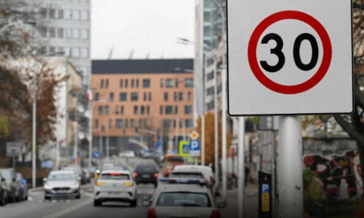 30 km/val.? Vairuotojams šokas