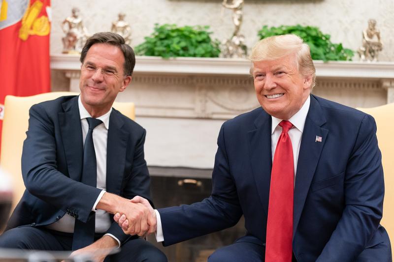 M. Rutte ir D. Trumpas