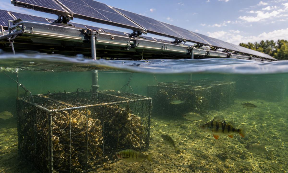Jie pastatė saulės elektrinę ant vandens. Jie nesitikėjo tokių pasekmių