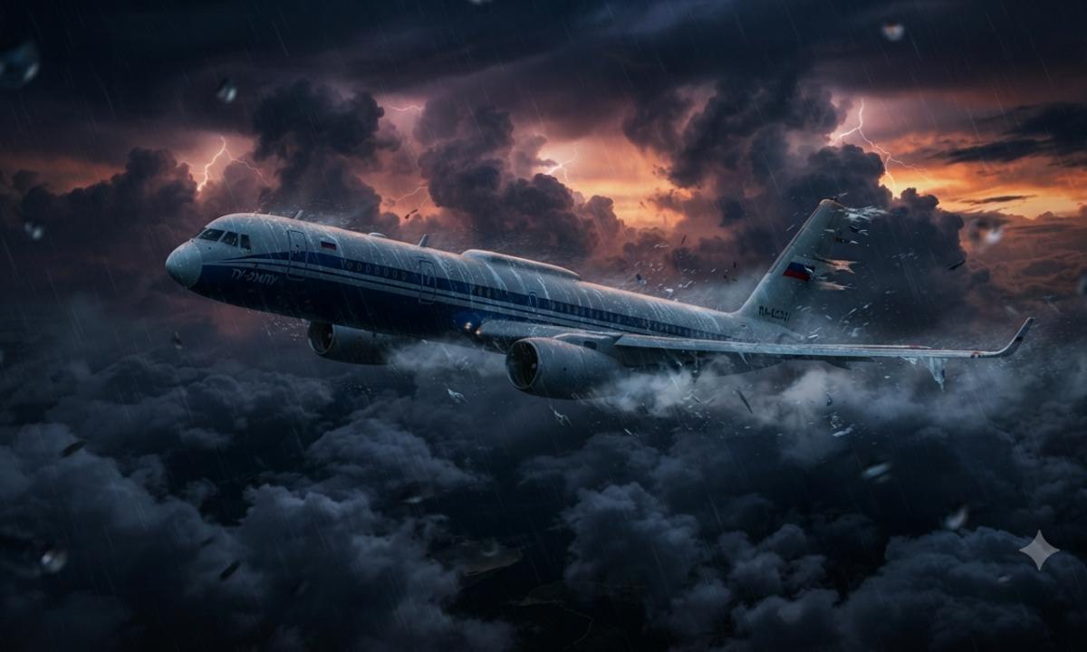 Likus minutei iki pragaro! Pastebėtas „Paskutinės dienos lėktuvas“ 
