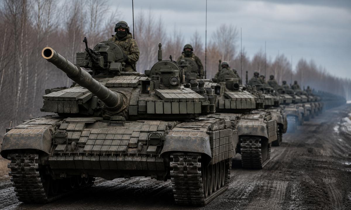 Jie prarado tūkstančius tankų. Rusija dabar jų turi tiek pat, kiek ir prieš karą
