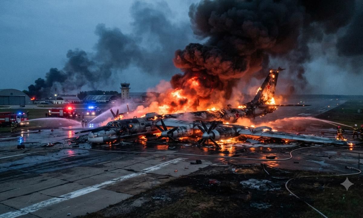 Istorinis smūgis: ar Ukraina pagaliau „išjungė“ Rusijos bombonešius? (Video)