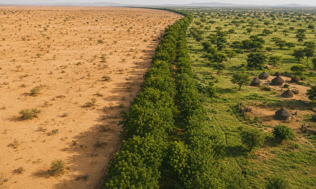 Didžioji žalioji Afrikos siena turėjo sulaikyti Sacharos dykumą. Kas su ja vyksta po beveik 20 metų?