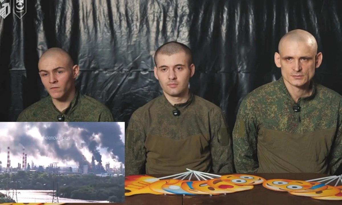 Nerealūs vaizdai. Apsiverkę rusų belaisviai pamatė tikrąją situaciją jų šalyje (VIDEO)