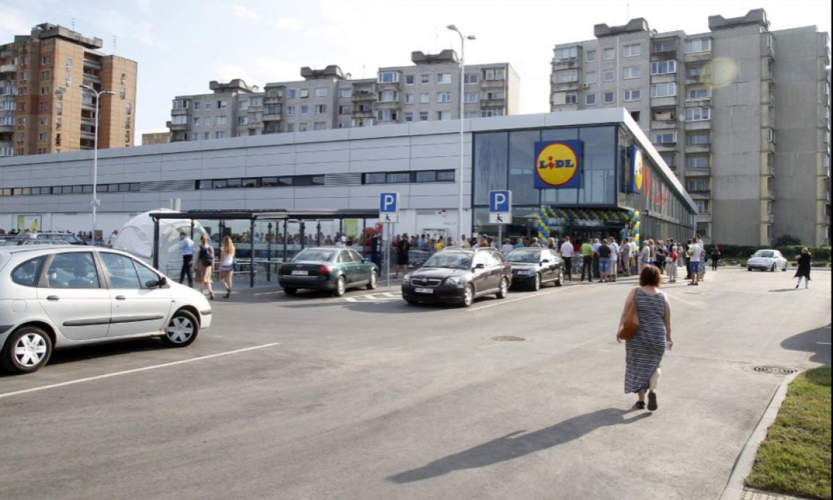 Nauja „Lidl“ automobilių stovėjimo aikštelių sistema. Štai pirmieji rezultatai