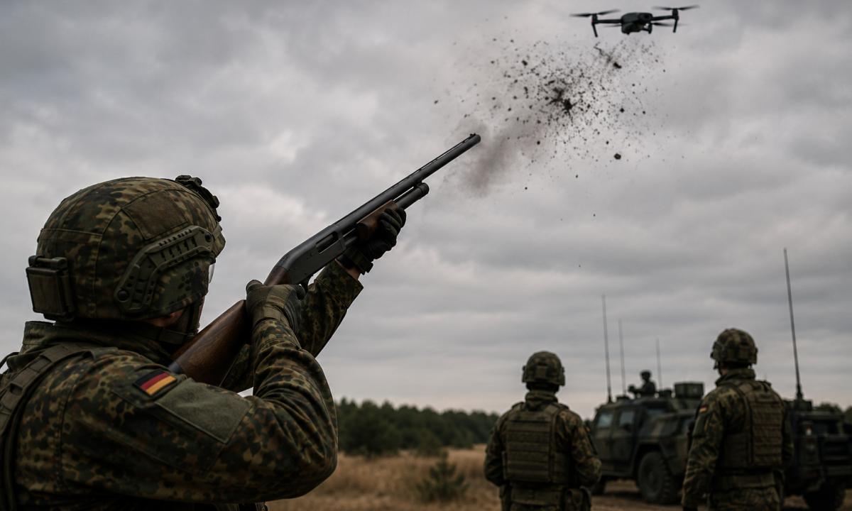 Vokiečiai Lietuvoje bijo dronų. Jie desperatiškai prašo tokio tipo ginklų