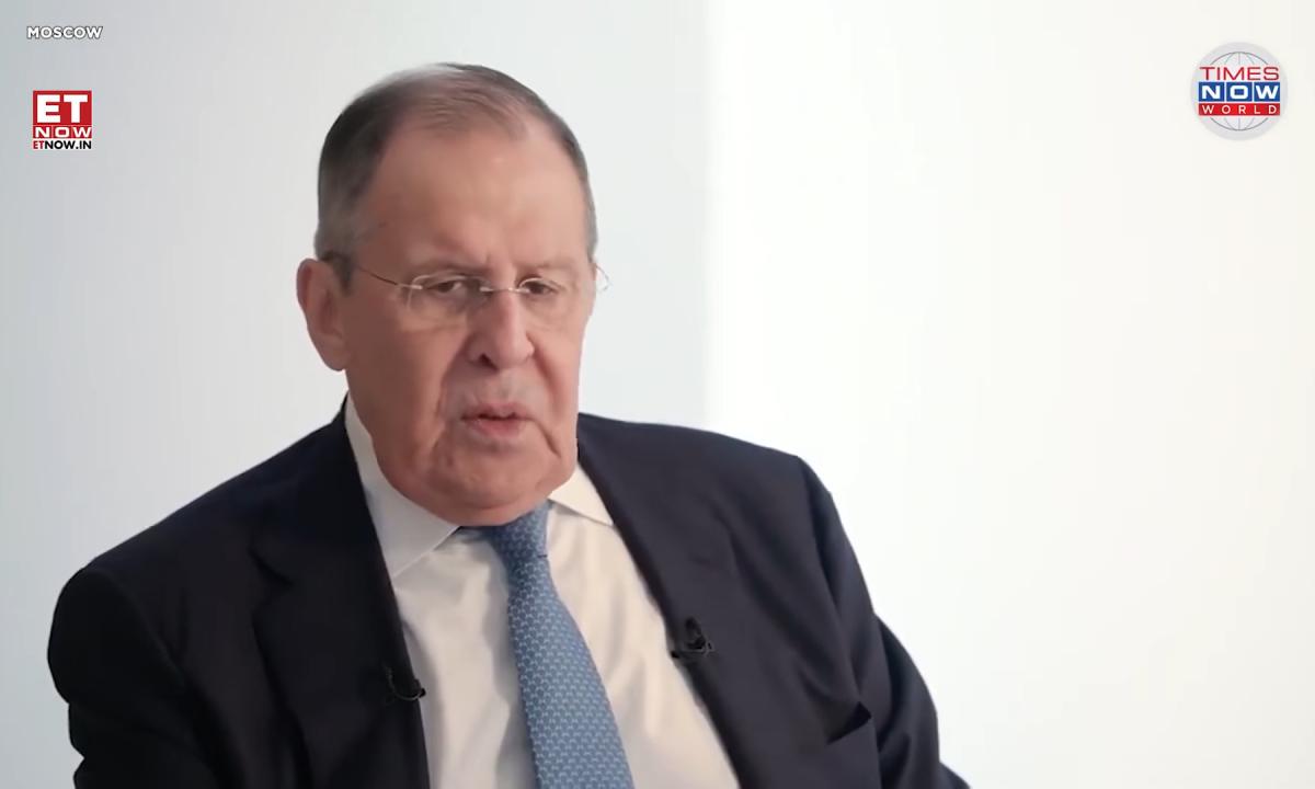 100 % paranoja dėl suskaldymo. Lavrovas pratrūko nebeišlaikęs spaudimo
