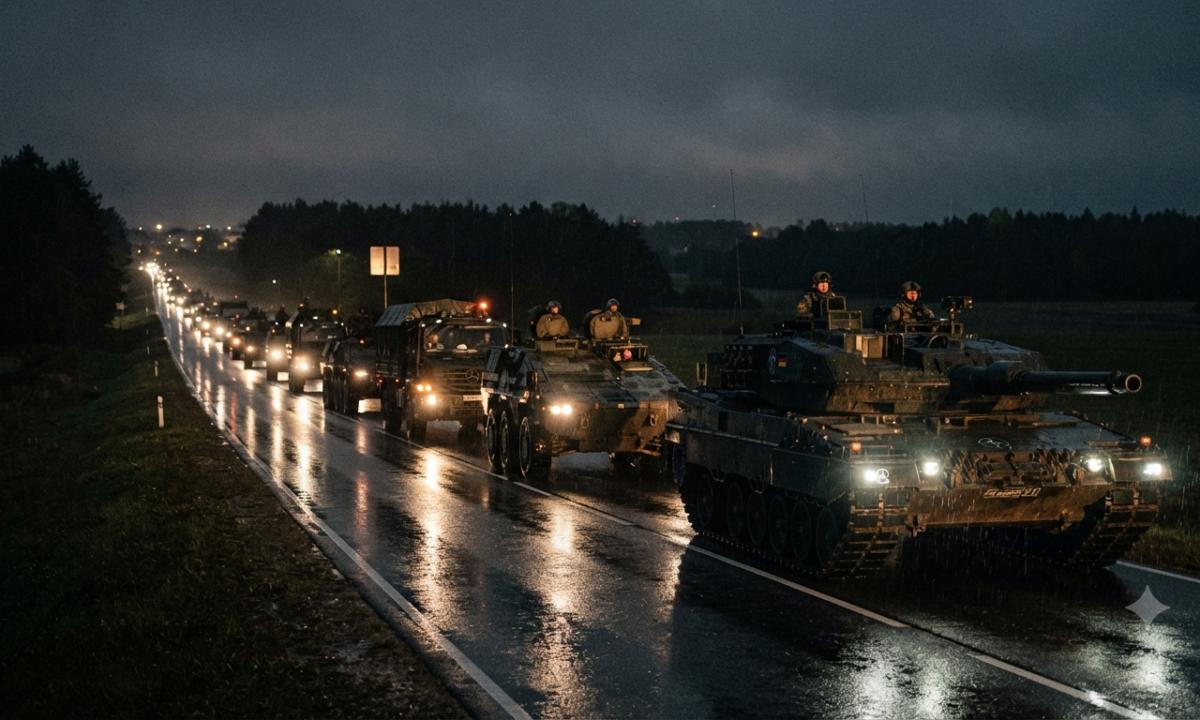 Paslaptingas karinis judėjimas: naktį į Lietuvą atskriejo sunkioji ginkluotė