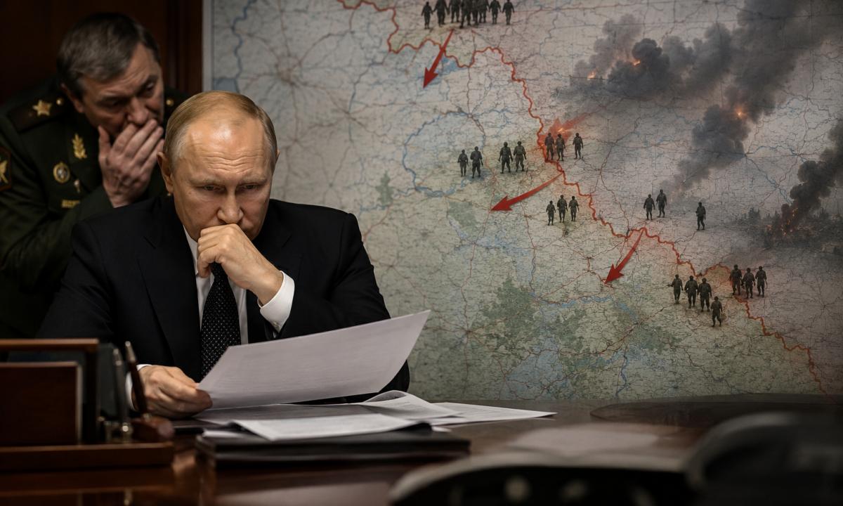 Putinas melavo. Generolai slepia tiesą
